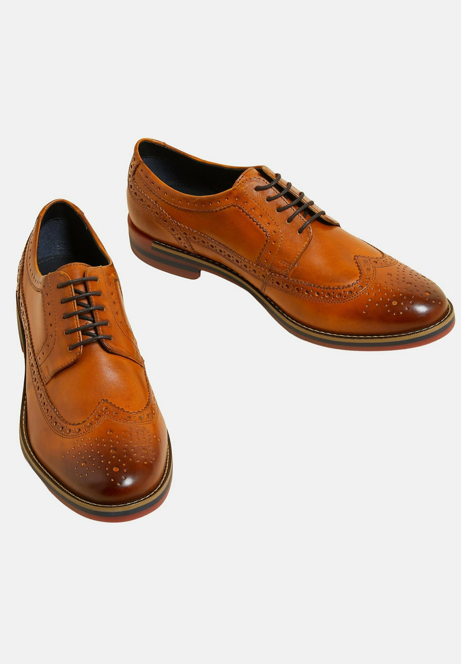 Marks & Spencer Trisole BroguesStringate ElegantiChestnut Uomo Scarpe Eleganti QM412M002-O11 5 Marks & Spencer Trisole BroguesStringate ElegantiChestnut Uomo Scarpe Eleganti QM412M002-O11 - immagine 3