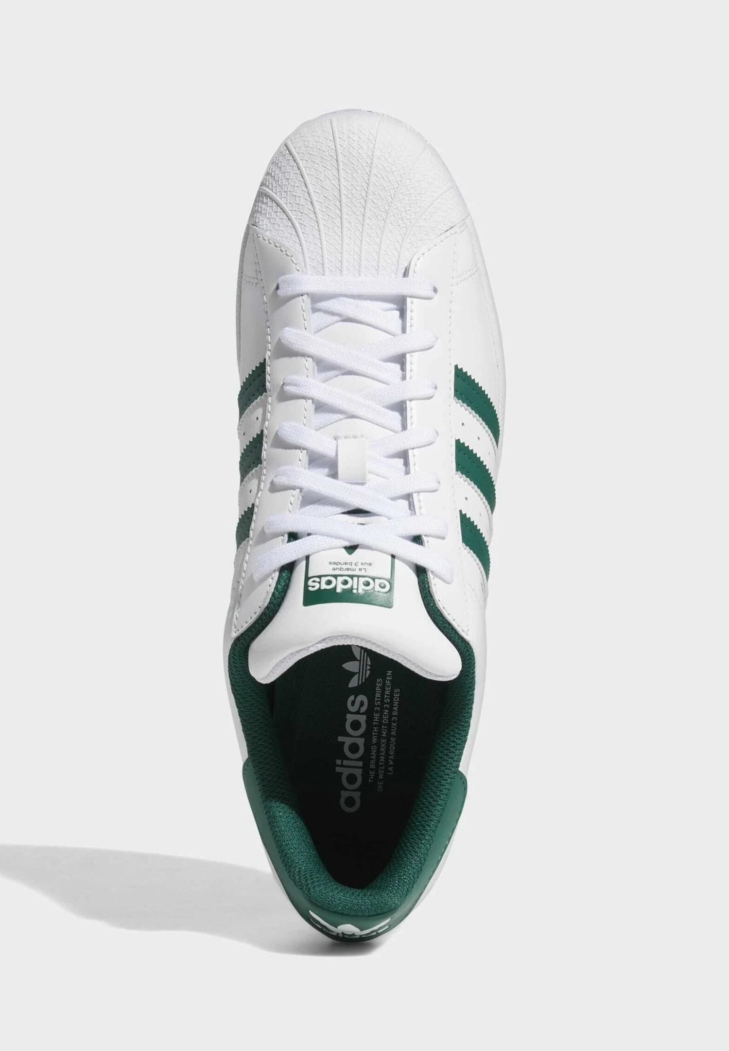 Adidas Originals Superstar UnisexSneakers BasseFtwr White/Collegiate Green/Ftwr White Uomo Sneaker AD115O0IX-A16 5 Adidas Originals Superstar UnisexSneakers BasseFtwr White/Collegiate Green/Ftwr White Uomo Sneaker AD115O0IX-A16 - immagine 3
