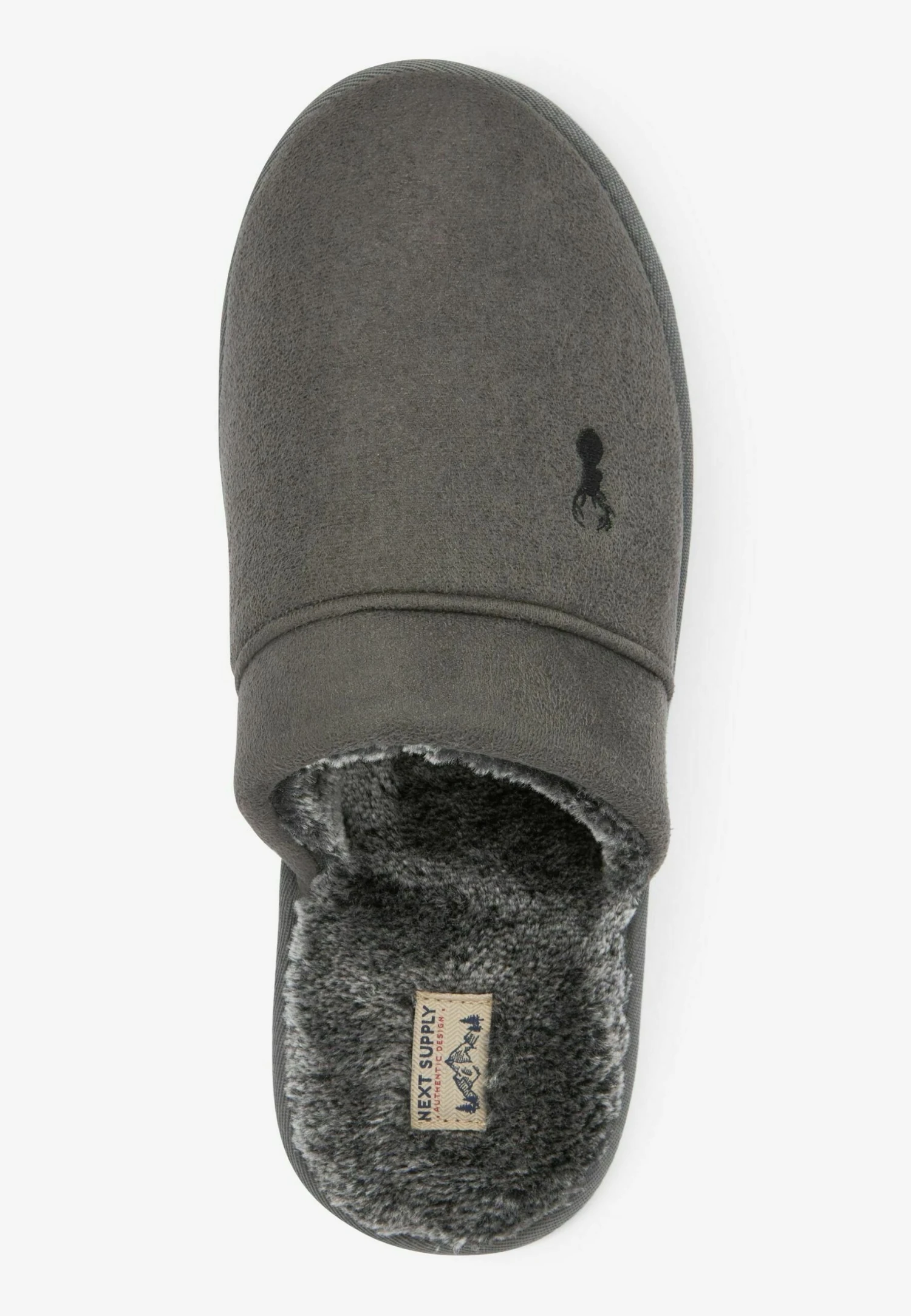 Next Stag Mule Slippers - Pantofole - Grey 5 Next Stag Mule Slippers - Pantofole - Grey - immagine 3