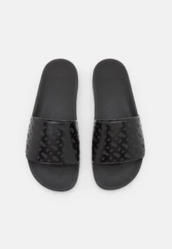 Boss Bay ItCiabattineBlack Uomo Scarpe Aperte BB112G012-Q11 -Luce Scarpe Negozio 1a72c1c381bd4a8496e1b2b589ce7471