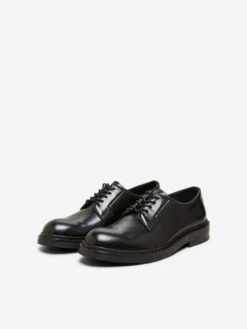 Selected Homme Stringate ElegantiBlack Uomo Scarpe Eleganti SE612M029-Q11 -Luce Scarpe Negozio 1ba4629fde8b43619a163f28776a7875