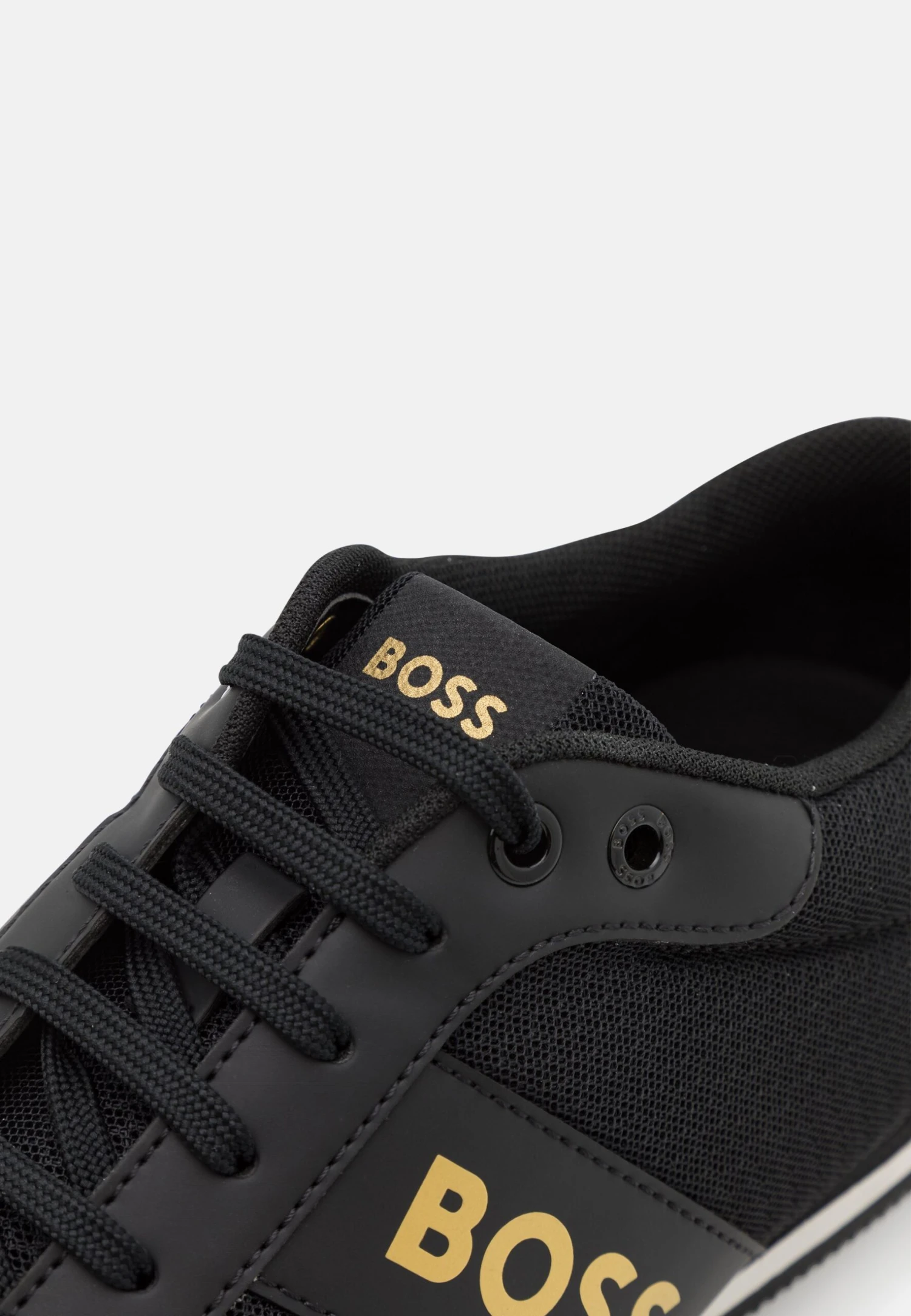 Boss Rusham - Sneakers Basse - Black/Gold 8 Boss Rusham - Sneakers Basse - Black/Gold - immagine 6