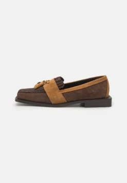 Dholak Loafer UnisexScarpe Senza LacciBrown Uomo Scarpe Basse AHC15C000-O11