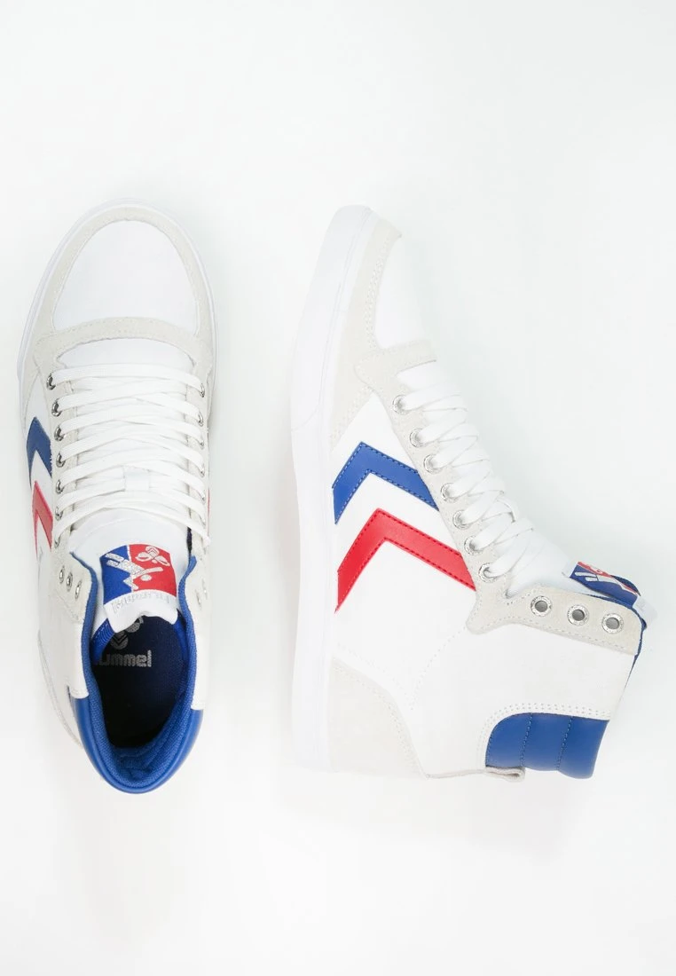 Hummel Slimmer StadilSneakers AlteWhite/Blue/Red Uomo Sneaker HU311A006-002 4 Hummel Slimmer StadilSneakers AlteWhite/Blue/Red Uomo Sneaker HU311A006-002 - immagine 2