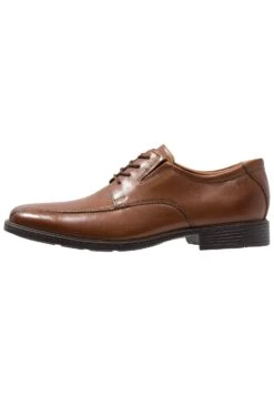 Clarks Tilden Walk - Stringate Eleganti - Dark Tan