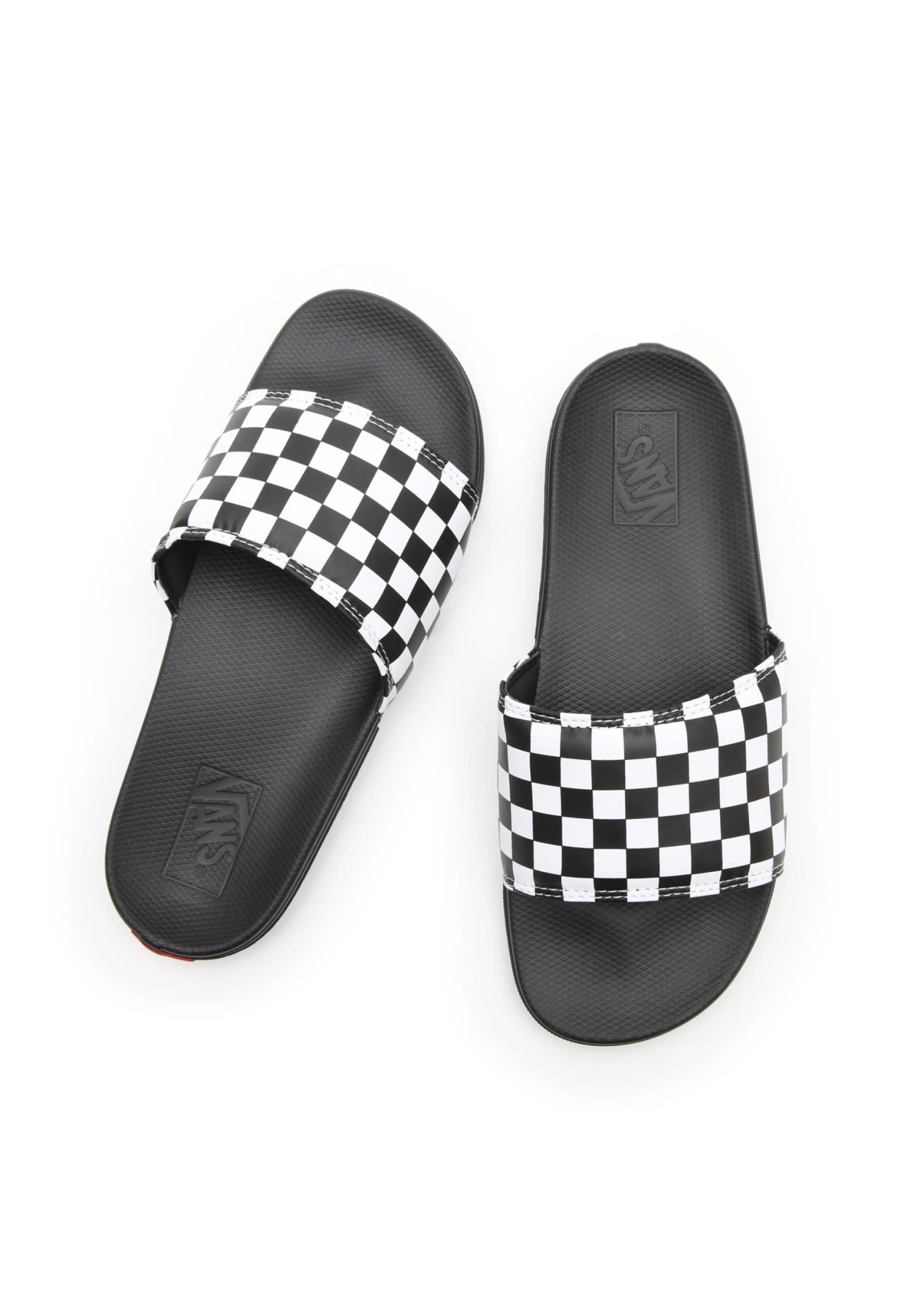 Vans La Costa Slide-On UnisexCiabatte Da Mare(Checkerboard) True White/Black Uomo Scarpe Aperte VA215G003-A11 6 Vans La Costa Slide-On UnisexCiabatte Da Mare(Checkerboard) True White/Black Uomo Scarpe Aperte VA215G003-A11 - immagine 4