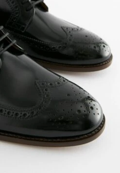 Next Hi-Shine Leather Brogues - Stringate Eleganti - Black -Luce Scarpe Negozio 439ba1727e174cc39f5265bc7b15f4b5