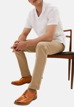 Marks & Spencer Trisole BroguesStringate ElegantiChestnut Uomo Scarpe Eleganti QM412M002-O11