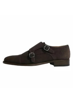 Gervasio LeggeroMocassini ElegantiDark Brown Suede Light Line Uomo Scarpe Eleganti SR612C01I-O11
