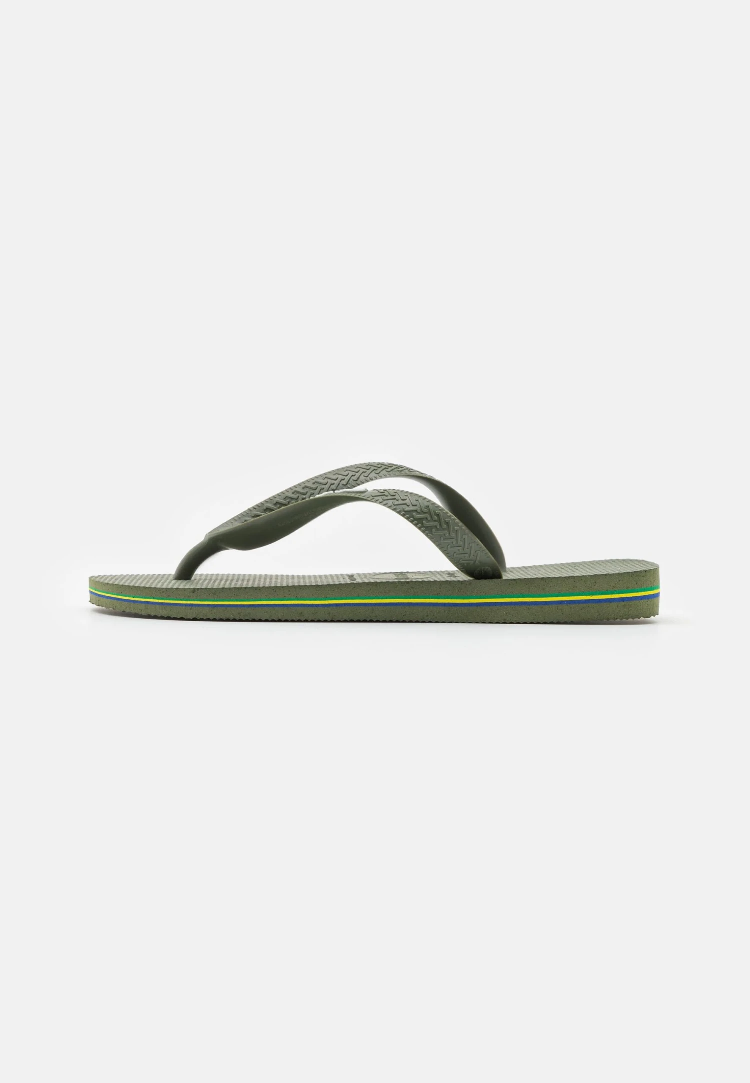 Havaianas Flip Flop Brasil LogoInfradito Da BagnoGreen Uomo Scarpe Aperte HA115G00F-M13 3 Havaianas Flip Flop Brasil LogoInfradito Da BagnoGreen Uomo Scarpe Aperte HA115G00F-M13