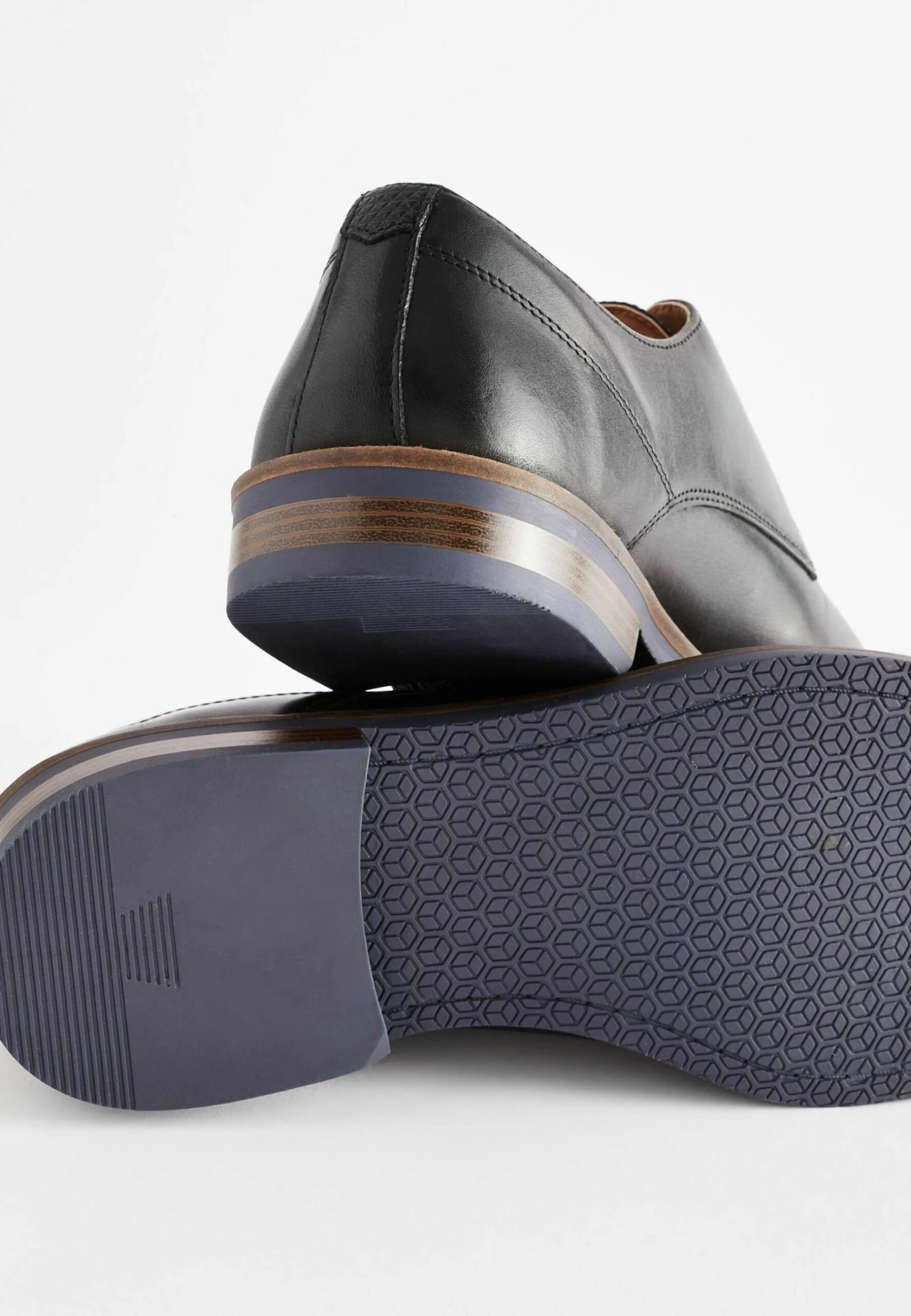 Next Leather Derby Shoes - Stringate Eleganti - Black 7 Next Leather Derby Shoes - Stringate Eleganti - Black - immagine 5