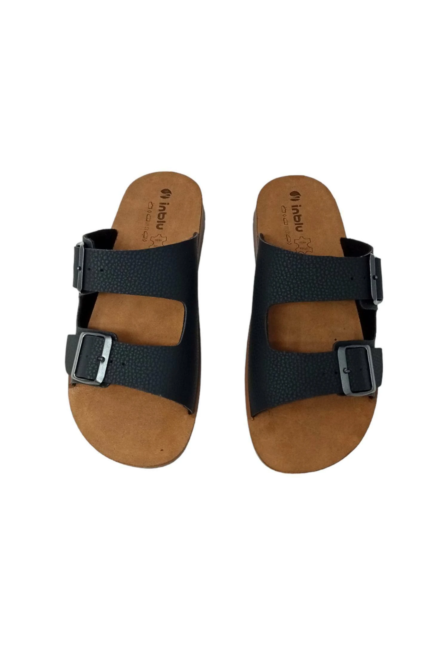 Inblu Ciabatte Da MareBlack Uomo Scarpe Aperte NB112G00J-Q11 4 Inblu Ciabatte Da MareBlack Uomo Scarpe Aperte NB112G00J-Q11 - immagine 2