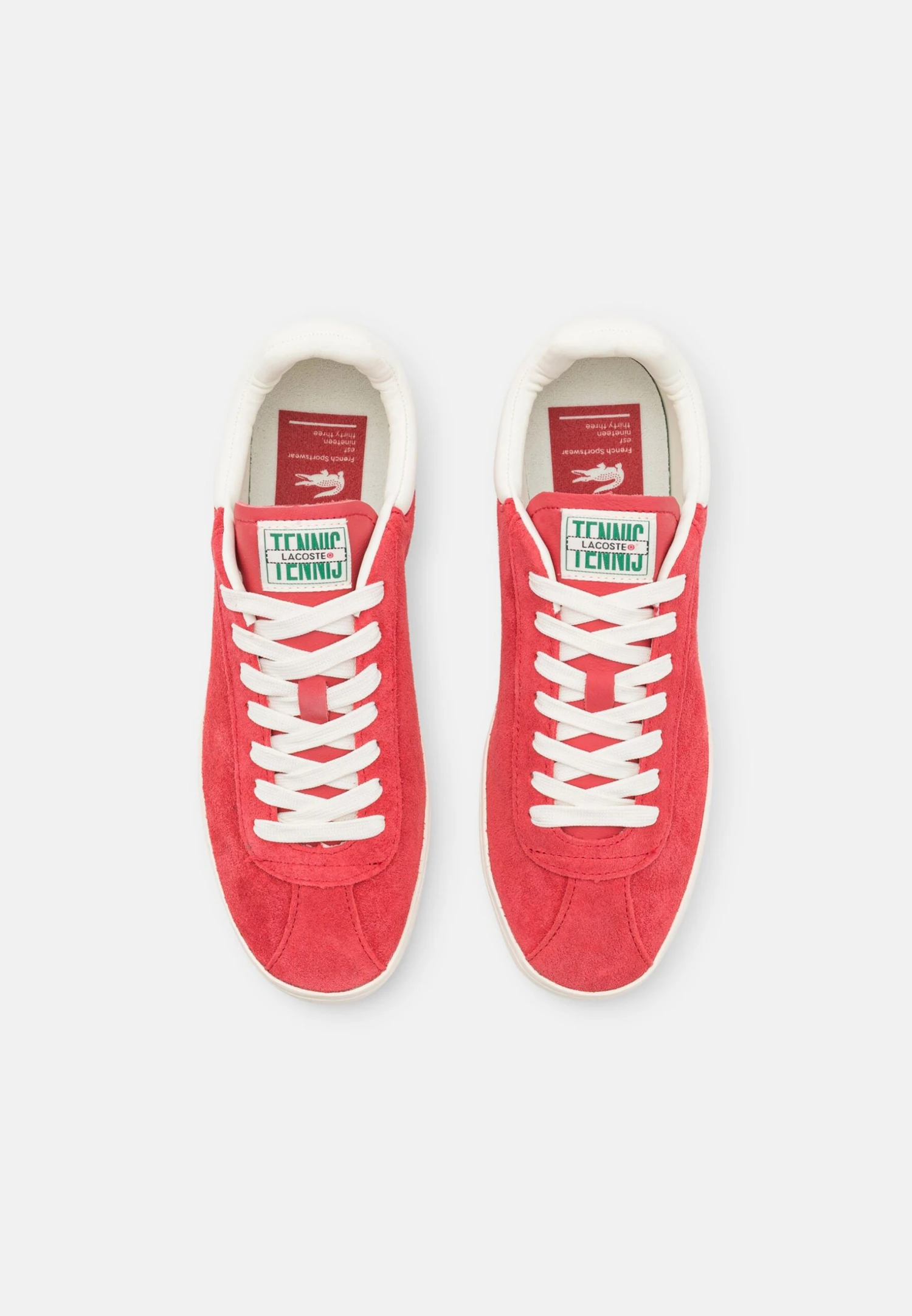 Lacoste BaseshotSneakers BasseRed/Off-White Uomo Sneaker LA212O0MD-G11 6 Lacoste BaseshotSneakers BasseRed/Off-White Uomo Sneaker LA212O0MD-G11 - immagine 4