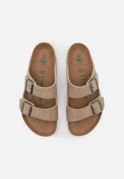 Birkenstock Arizona Vegan - Pantofole - Gray Taupe -Luce Scarpe Negozio 779716a71f1346f28c47e58a24b7b384