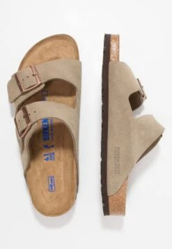 Birkenstock Arizona Soft Footbed Narrow FitCiabattineTaupe Uomo Scarpe Aperte BI115F02U-B11 -Luce Scarpe Negozio 7b9493677dcb46b1839c6b889921b853
