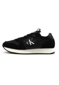 Calvin Klein Camoscio - Sneakers Basse - Nero