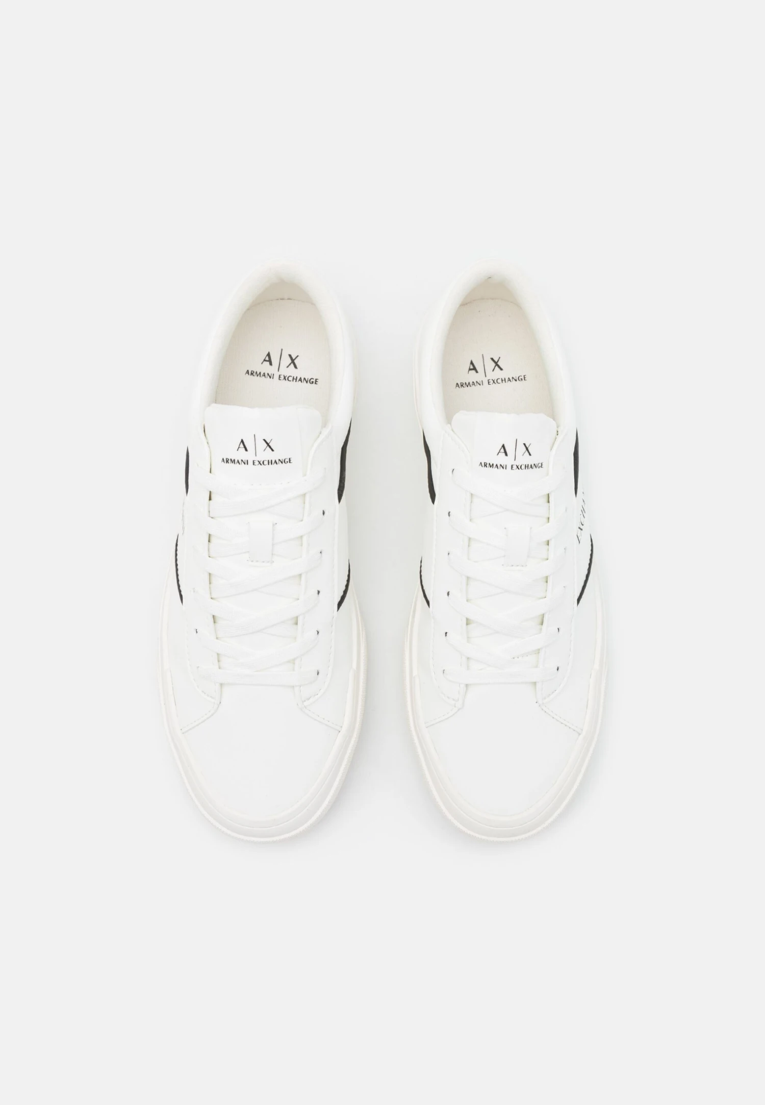 Armani Exchange Sneakers BasseOptic White/Black Uomo Sneaker ARC12O041-A11 6 Armani Exchange Sneakers BasseOptic White/Black Uomo Sneaker ARC12O041-A11 - immagine 4