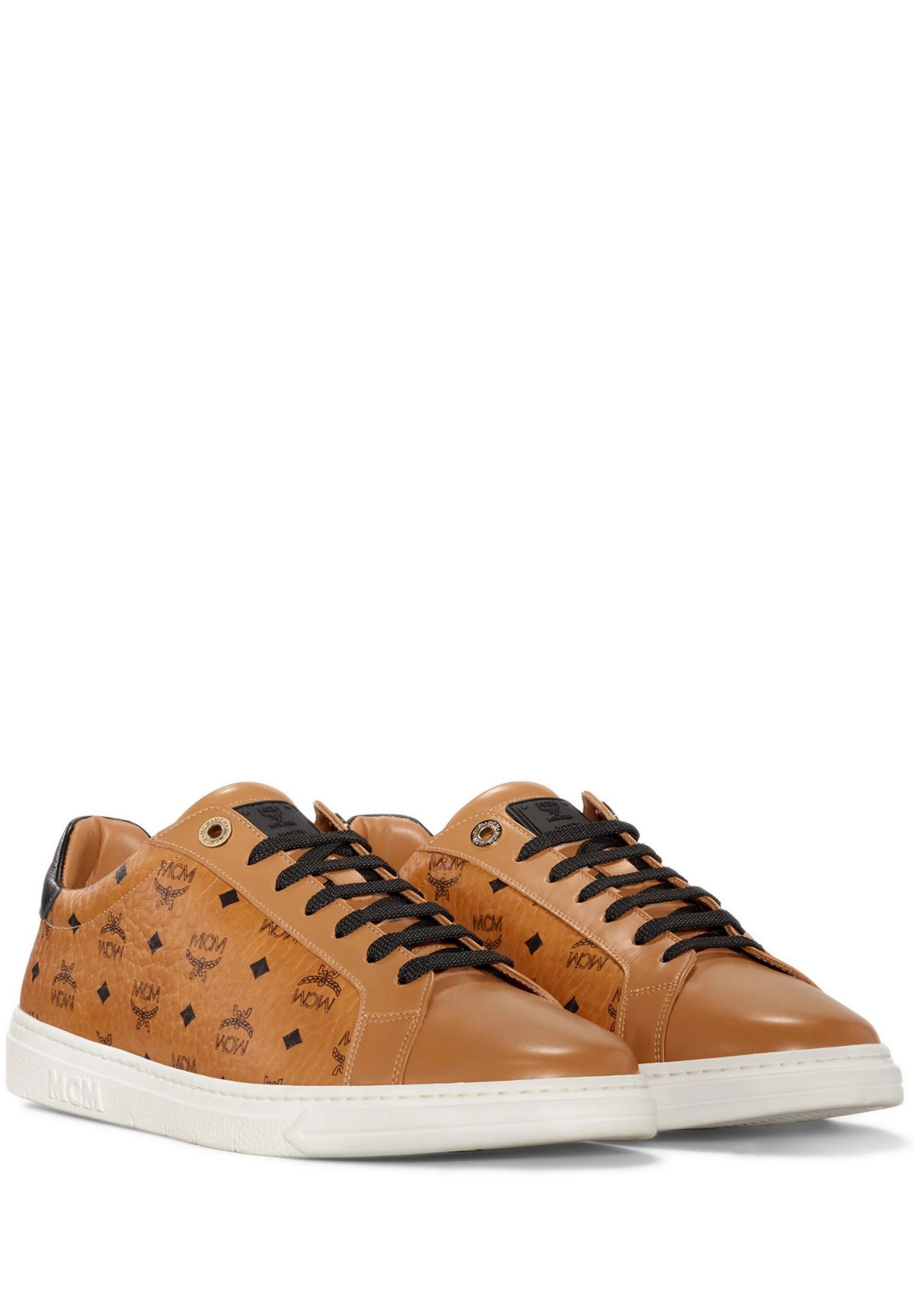 MCM Terrain Derby- Sneakers Basse - Cognac 5 MCM Terrain Derby- Sneakers Basse - Cognac - immagine 3