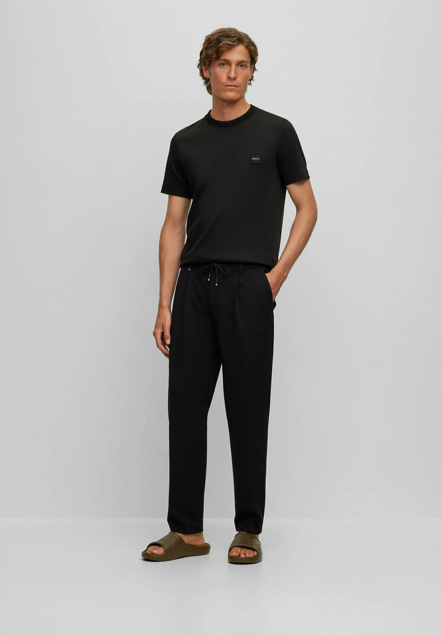 Boss Darian_Lg_NCiabatte Da MareOpen Green Twentyone Uomo Scarpe Aperte BB112G017-M11 3 Boss Darian_Lg_NCiabatte Da MareOpen Green Twentyone Uomo Scarpe Aperte BB112G017-M11