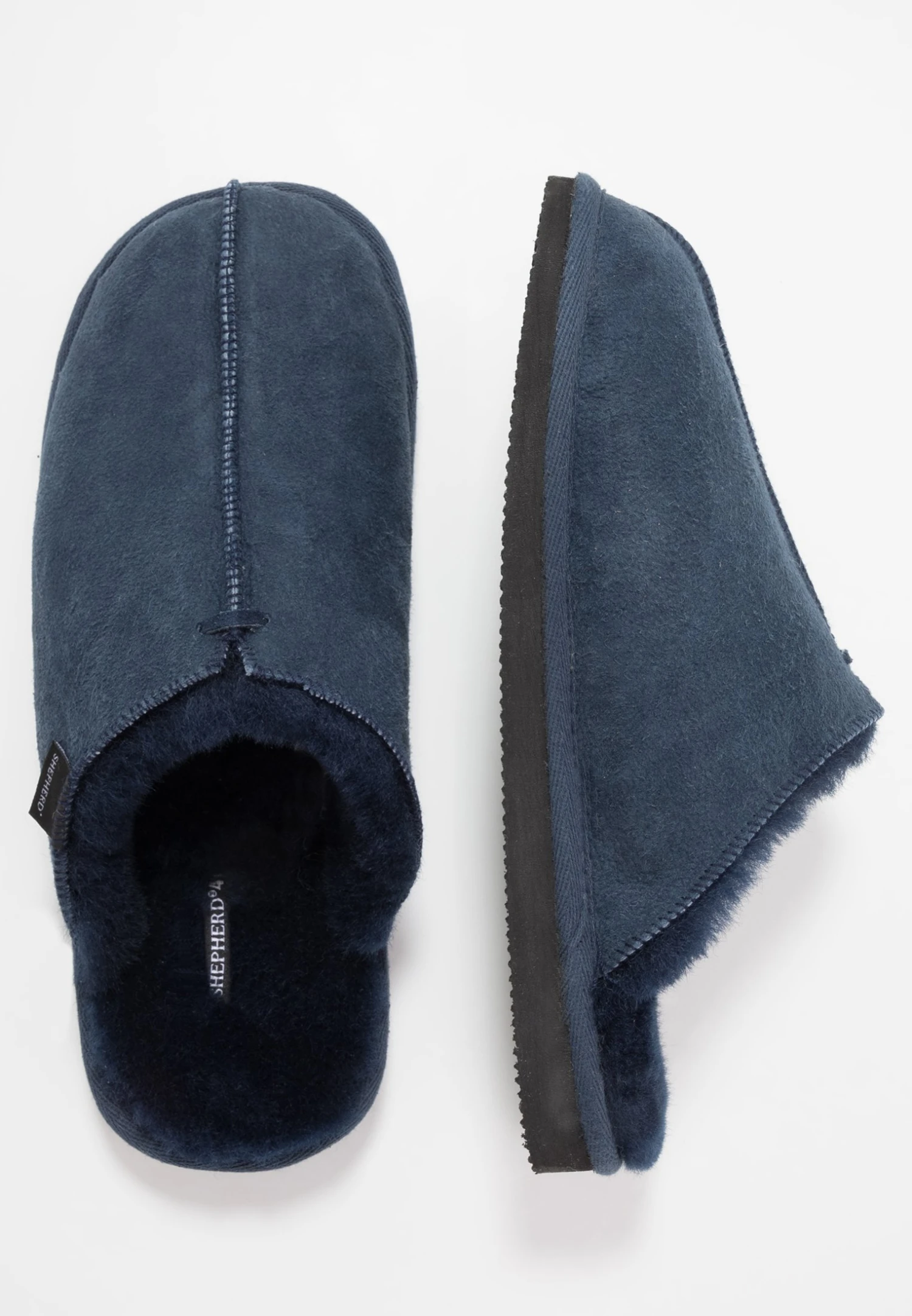 Shepherd Hugo - Pantofole - Dark Navy 4 Shepherd Hugo - Pantofole - Dark Navy - immagine 2