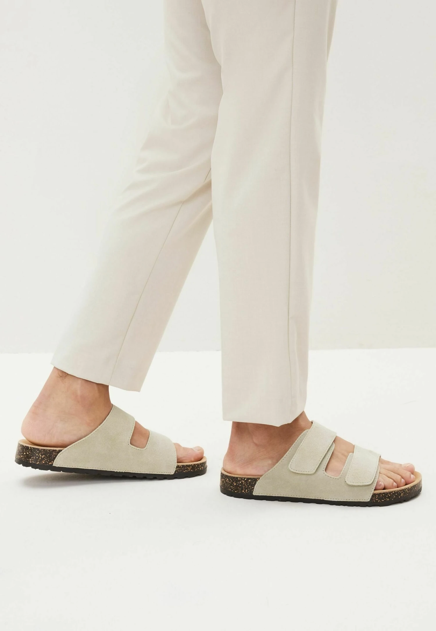 Next Easy Fastening Double Strap SandalsCiabattineStone Natural Uomo Scarpe Aperte NX312G030-B11 3 Next Easy Fastening Double Strap SandalsCiabattineStone Natural Uomo Scarpe Aperte NX312G030-B11