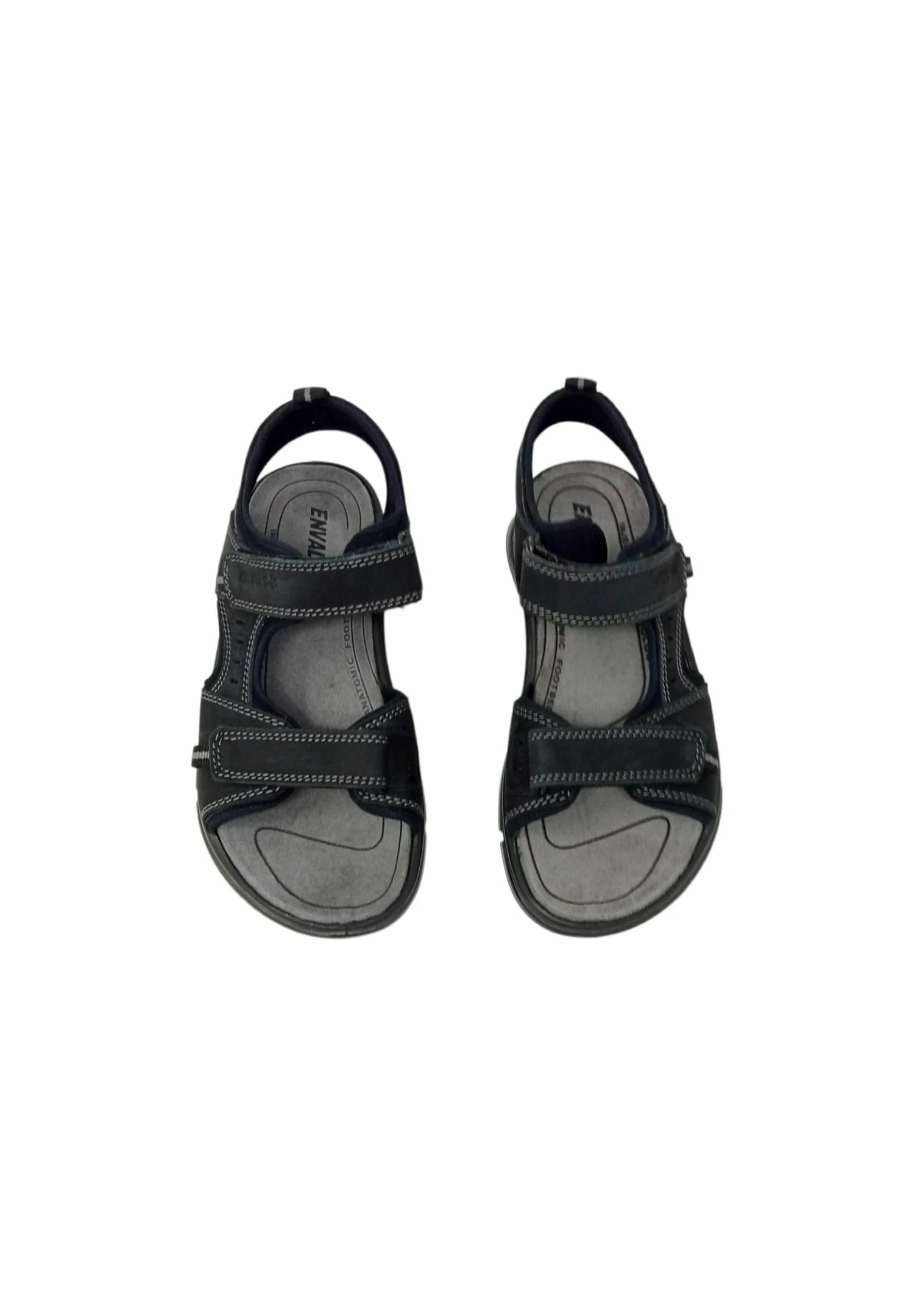 Sandali Da TrekkingBlack Uomo Scarpe Aperte ENP12G001-Q11 4 Sandali Da TrekkingBlack Uomo Scarpe Aperte ENP12G001-Q11 - immagine 2