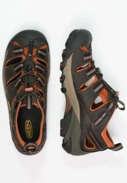 Keen Arroyo IiSandali Da TrekkingBlack Olive/Bombay Brown Uomo Scarpe Aperte KE542A048-604 -Luce Scarpe Negozio a21aa9902cb34ad78ecbe577cf8d9978