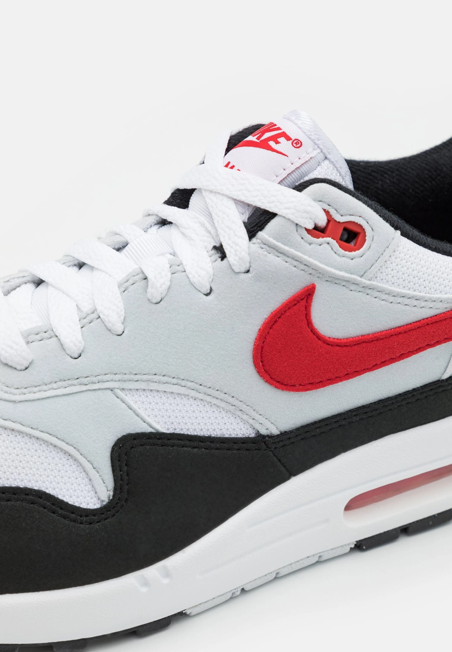 Nike Sportswear Air Max 1Sneakers BasseWhite/University Red/Pure Platinum/Black Uomo Sneaker NI112O0VZ-A12 8 Nike Sportswear Air Max 1Sneakers BasseWhite/University Red/Pure Platinum/Black Uomo Sneaker NI112O0VZ-A12 - immagine 6