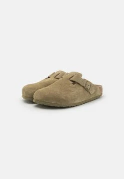 Birkenstock Boston Unisex - Pantofole - Faded Khaki -Luce Scarpe Negozio aab16e69a8224778a810c751ce38e486