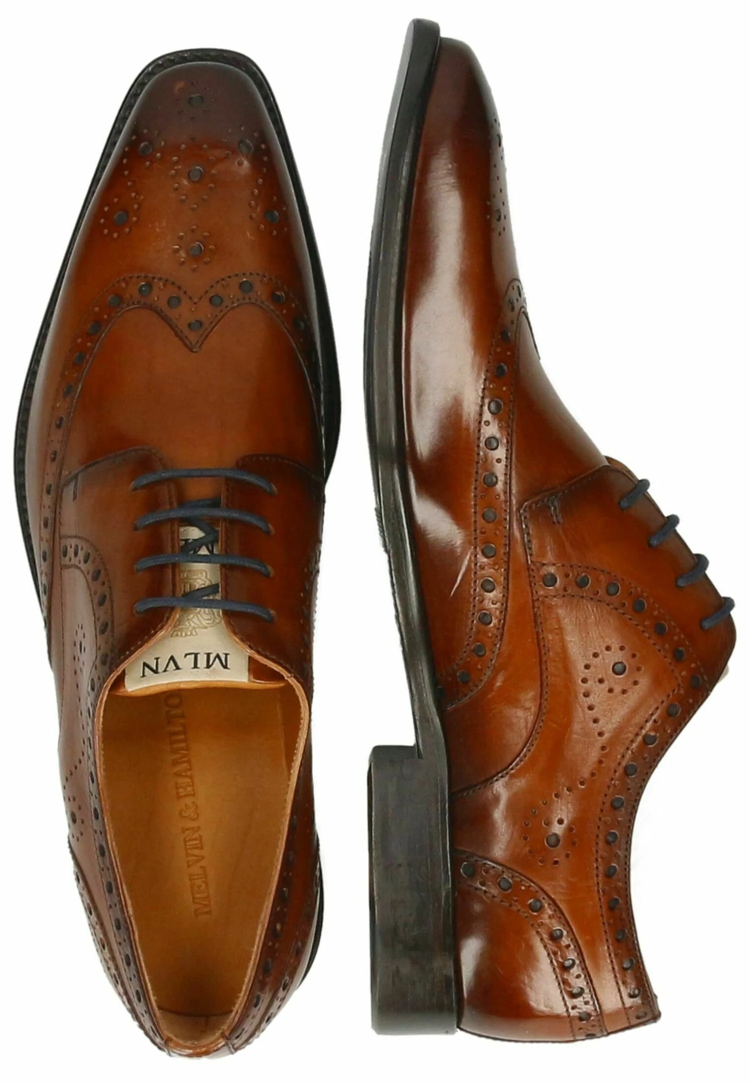 MELVIN & HAMILTON Zakelijke Stringate ElegantiBraun Uomo Scarpe Eleganti ME212M0J5-O11 5 MELVIN & HAMILTON Zakelijke Stringate ElegantiBraun Uomo Scarpe Eleganti ME212M0J5-O11 - immagine 3