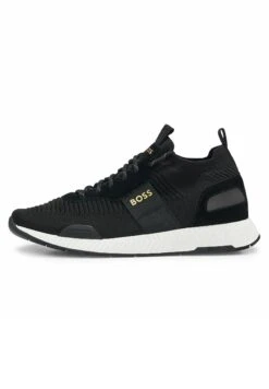 Boss Titanium Runn Knst N - Sneakers Basse - Black Seven
