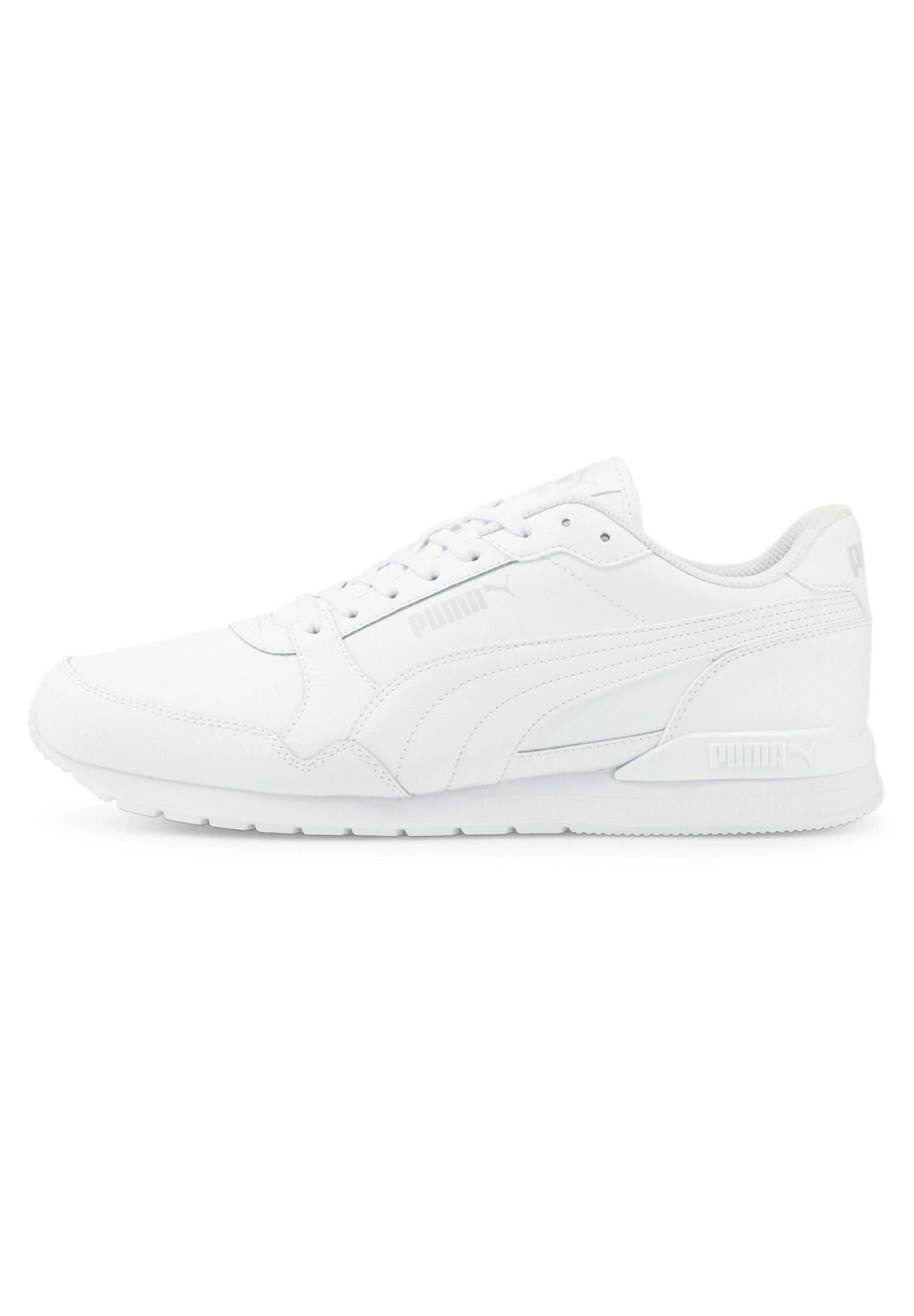 Puma St Runner V L - Sneakers Basse - White/White/Grey 3 Puma St Runner V L - Sneakers Basse - White/White/Grey