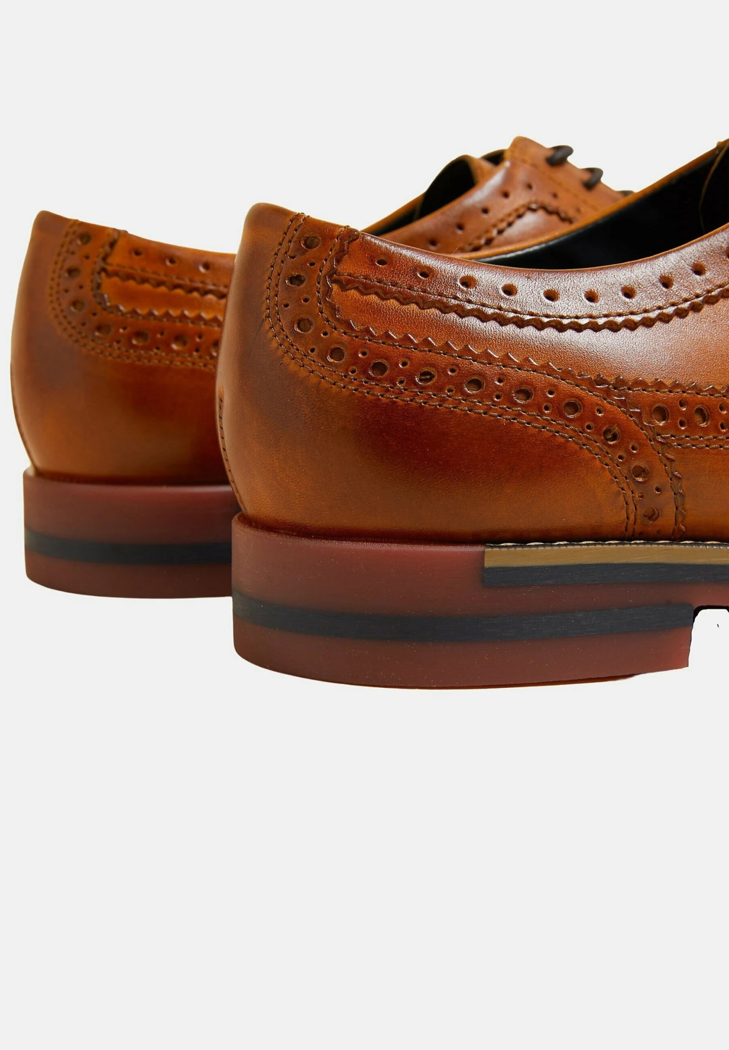 Marks & Spencer Trisole BroguesStringate ElegantiChestnut Uomo Scarpe Eleganti QM412M002-O11 7 Marks & Spencer Trisole BroguesStringate ElegantiChestnut Uomo Scarpe Eleganti QM412M002-O11 - immagine 5