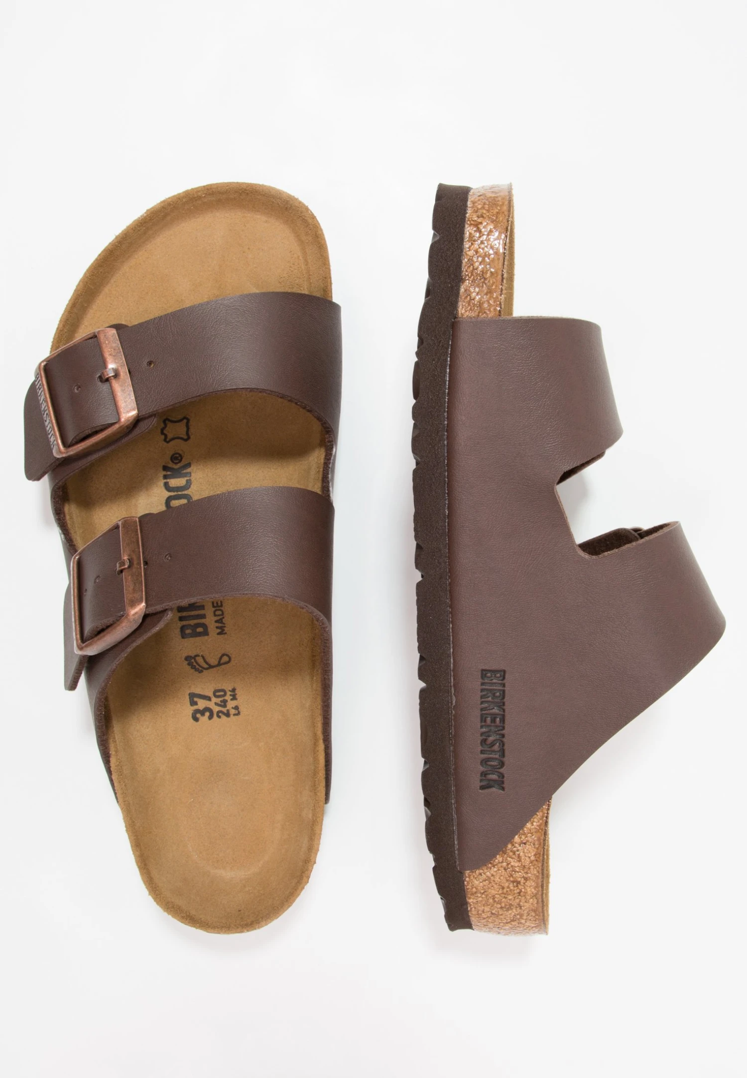 Birkenstock Arizona - Pantofole - Dark Brown 4 Birkenstock Arizona - Pantofole - Dark Brown - immagine 2