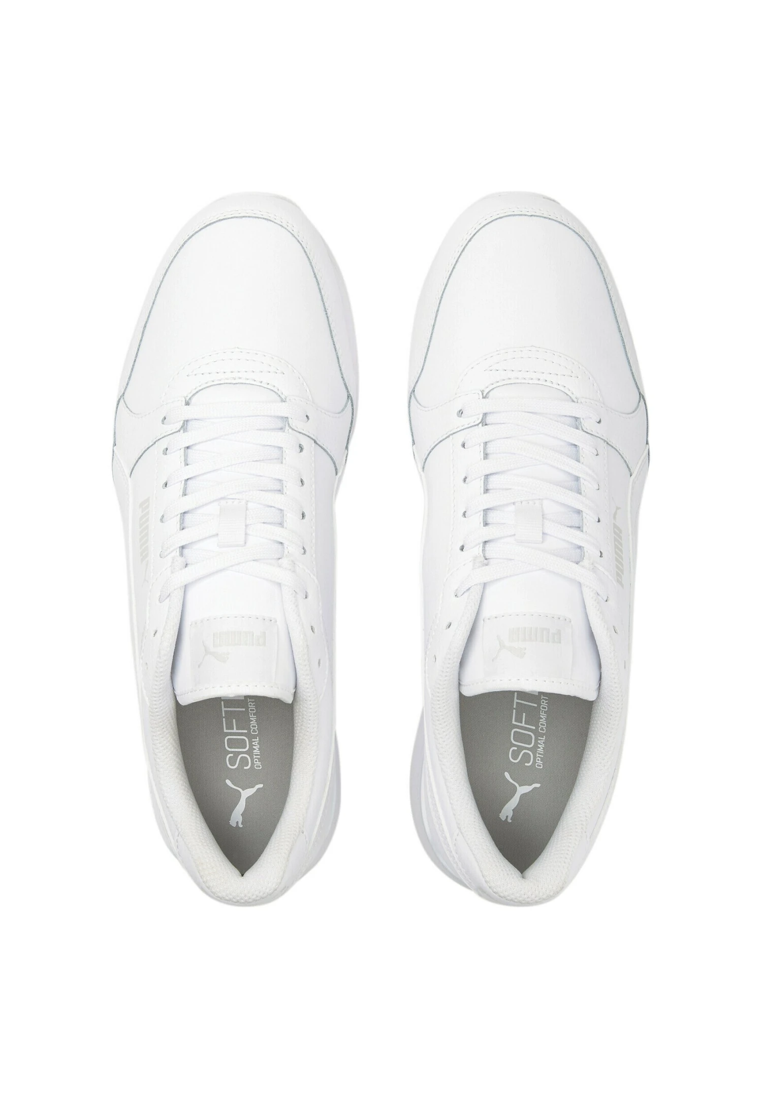 Puma St Runner V L - Sneakers Basse - White/White/Grey 4 Puma St Runner V L - Sneakers Basse - White/White/Grey - immagine 2