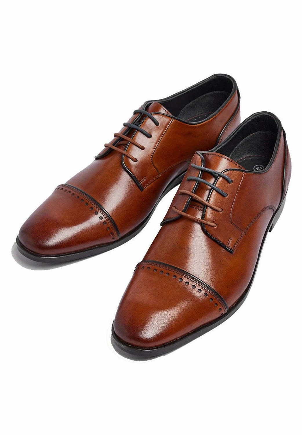 Pod RegusStringate ElegantiCognac Uomo Scarpe Eleganti P8Q12M012-O11 4 Pod RegusStringate ElegantiCognac Uomo Scarpe Eleganti P8Q12M012-O11 - immagine 2