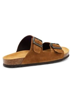 Double-Strap Sliders - Ciabattine - Brown -Luce Scarpe Negozio ca48563a0530424dbb47f2e22c5908e8