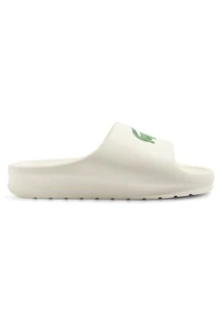Lacoste Serve Slide 1 CmaCiabatte Da MareOff Wht/Dk Grn Uomo Scarpe Aperte LA212G016-A11