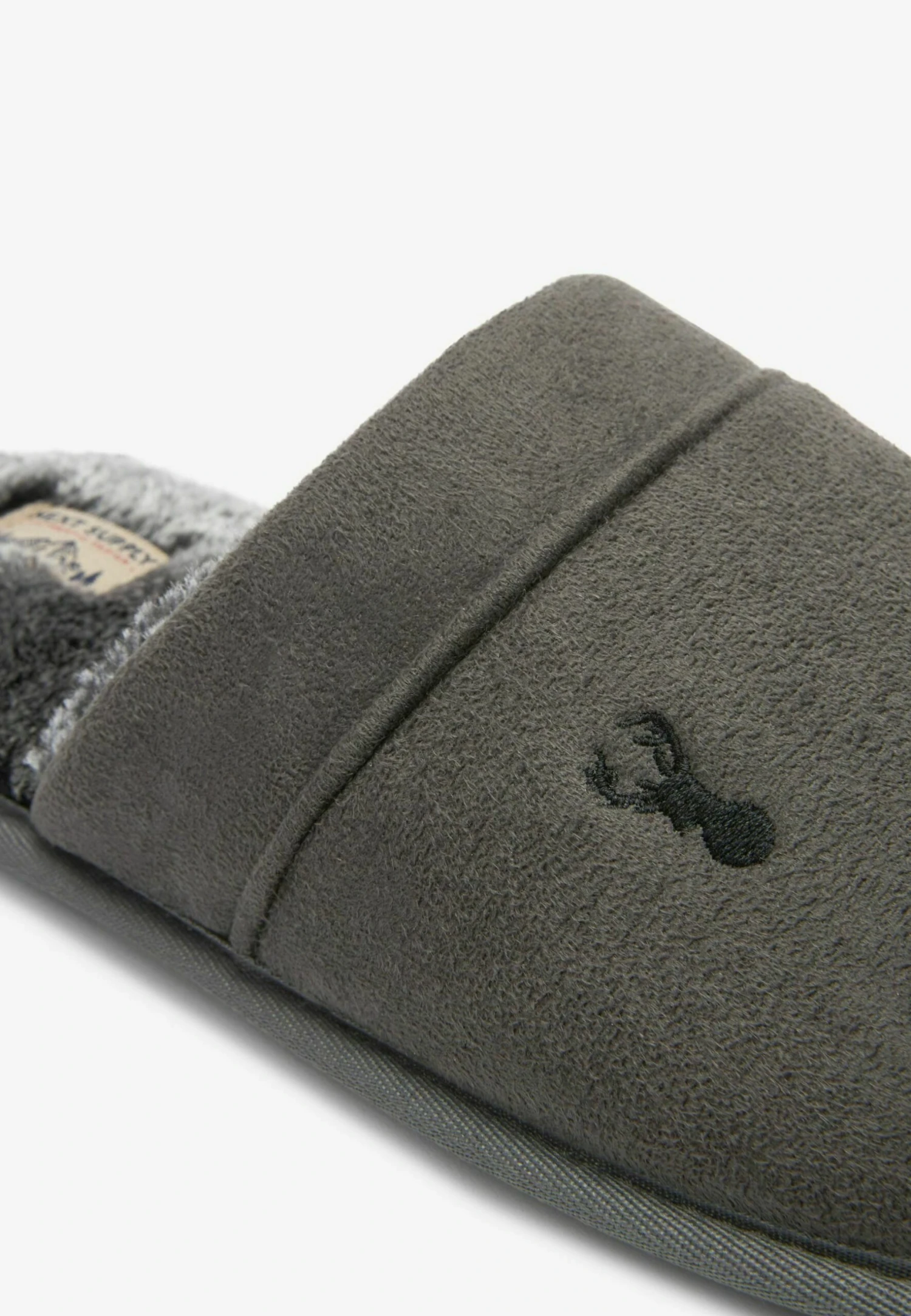 Next Stag Mule Slippers - Pantofole - Grey 7 Next Stag Mule Slippers - Pantofole - Grey - immagine 5