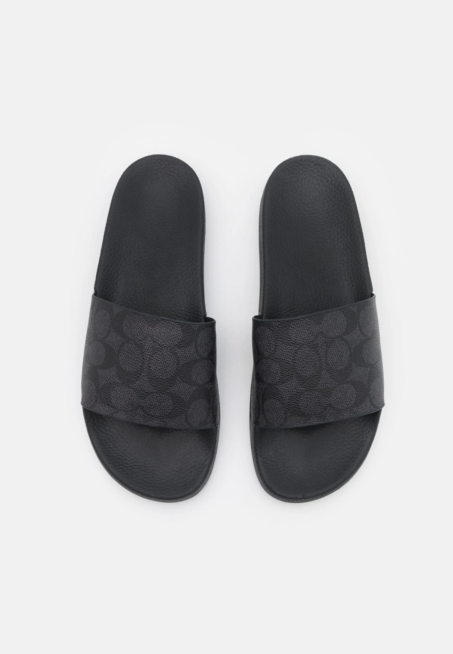 Coach Signature Coatedpool SlideCiabattineCharcoal Uomo Scarpe Aperte COH12G006-Q11 6 Coach Signature Coatedpool SlideCiabattineCharcoal Uomo Scarpe Aperte COH12G006-Q11 - immagine 4