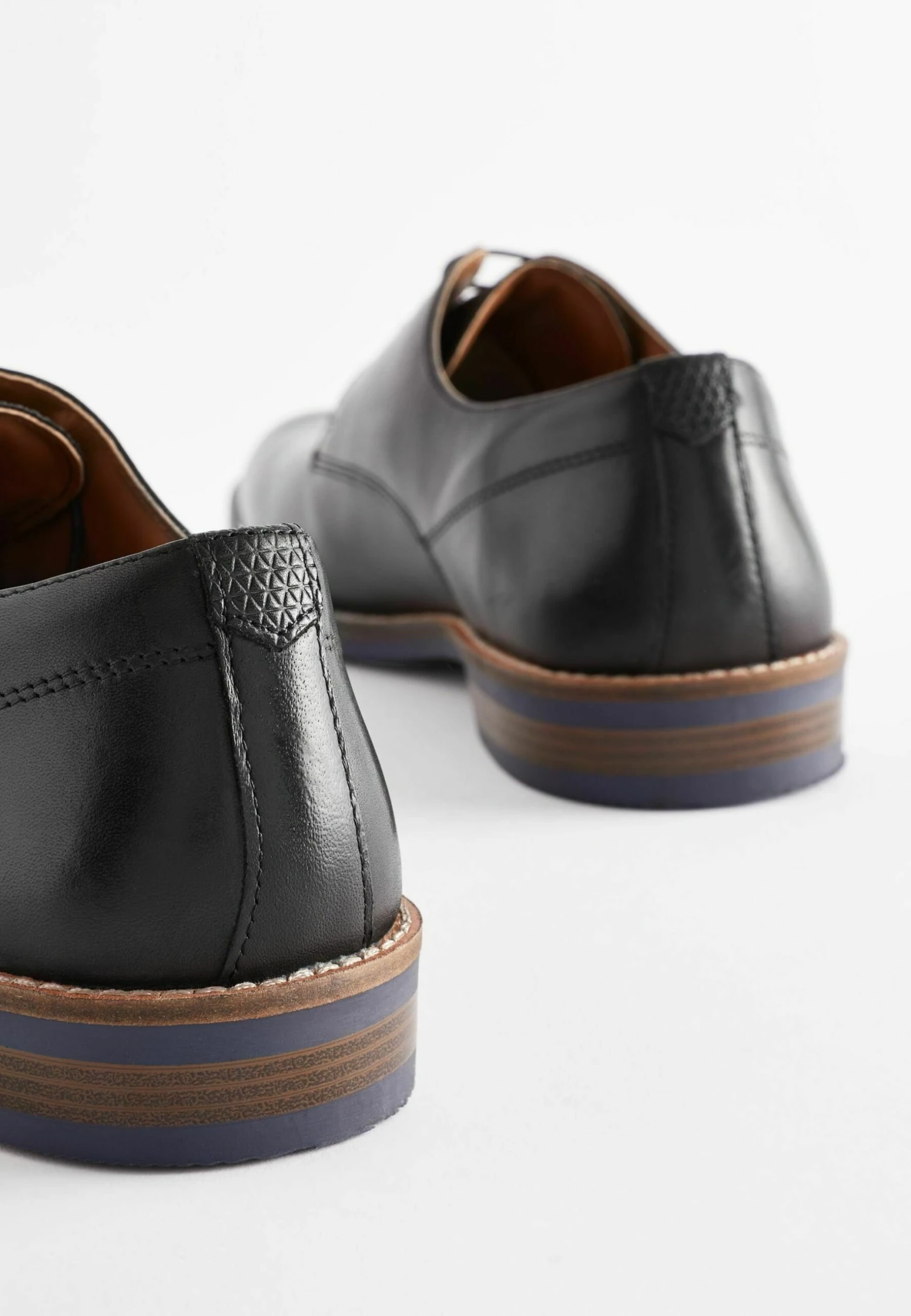 Next Leather Derby Shoes - Stringate Eleganti - Black 5 Next Leather Derby Shoes - Stringate Eleganti - Black - immagine 3