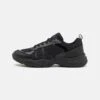 Calvin Klein Jeans Retro Tennis LaceupSneakers BasseTriple Black Uomo Sneaker C1812O06I-Q11 -Luce Scarpe Negozio e78912a1a1de4b2bad985f34c0897ad6