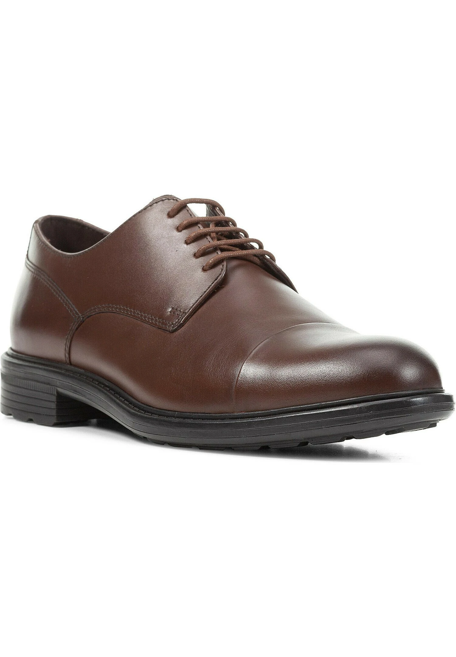 Geox U Walk Pleasure - Stringate Eleganti - Cognac 4 Geox U Walk Pleasure - Stringate Eleganti - Cognac - immagine 2