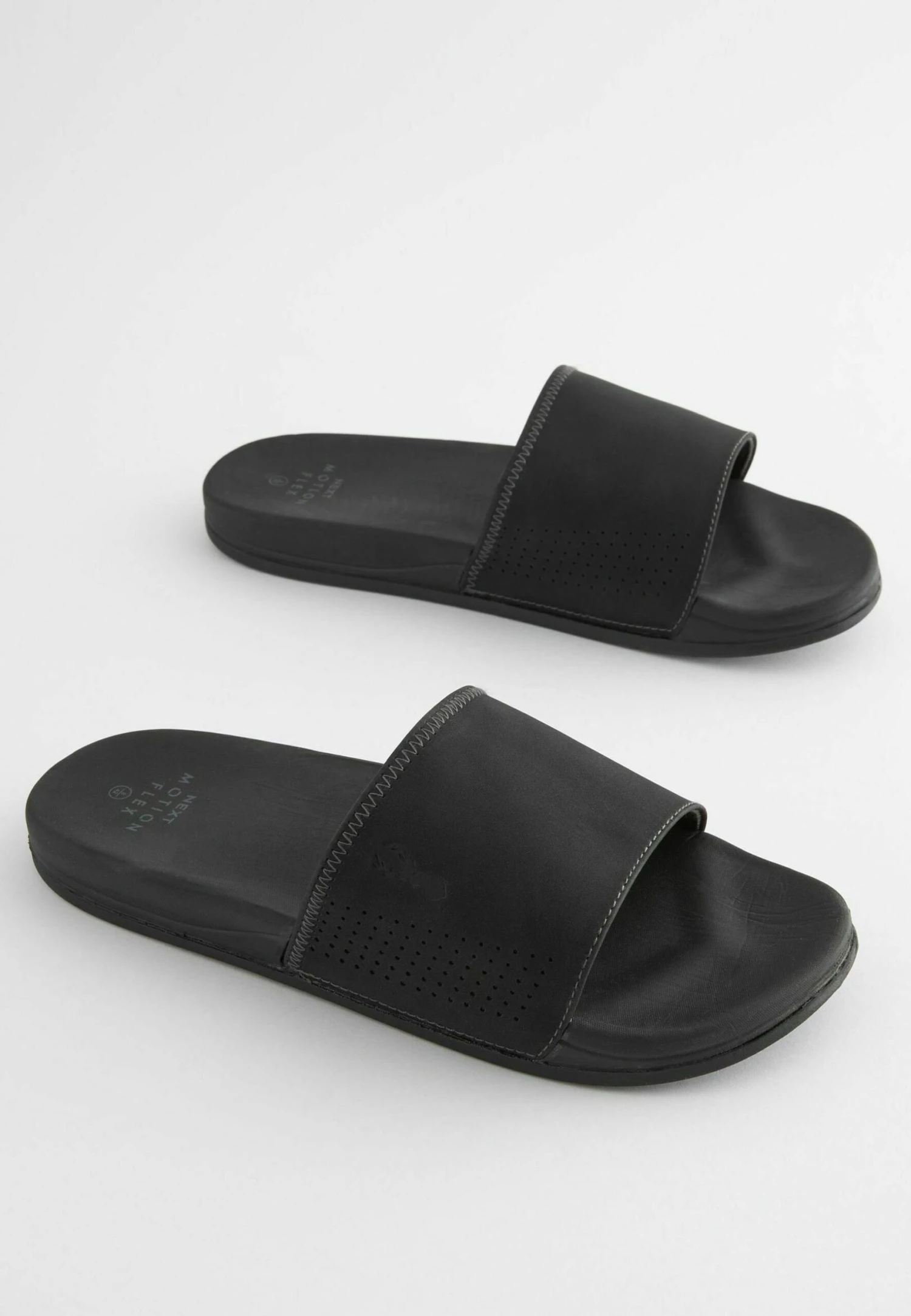 Next MotionflexCiabatte Da MareBlack Uomo Scarpe Aperte NX312G039-Q11 4 Next MotionflexCiabatte Da MareBlack Uomo Scarpe Aperte NX312G039-Q11 - immagine 2