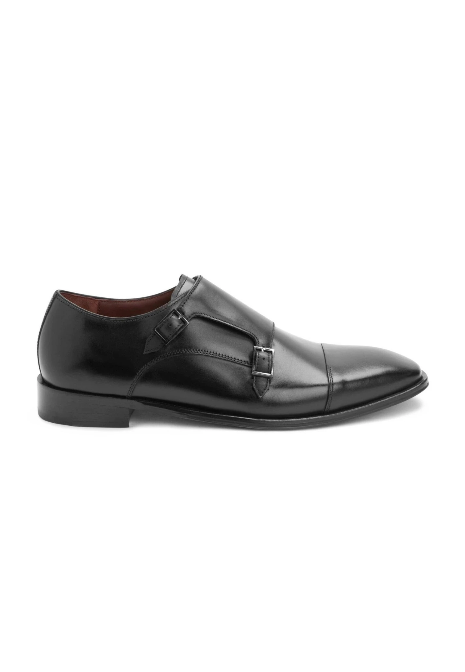 Next Signature Italian Leather Double Monk ShoesMocassini ElegantiBlack Uomo Scarpe Eleganti NX312C07L-Q11 3 Next Signature Italian Leather Double Monk ShoesMocassini ElegantiBlack Uomo Scarpe Eleganti NX312C07L-Q11